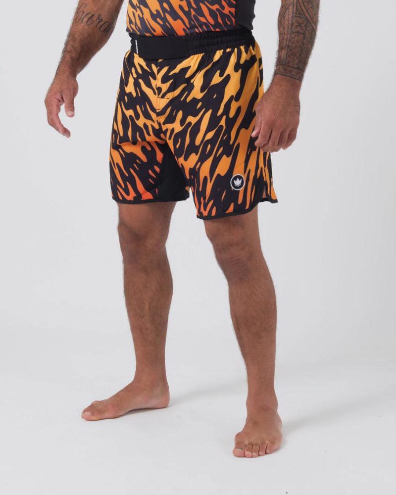 Kingz flame grappling Shorts